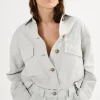 Rabens saloner Neva Jacket Grey+Cloud Best