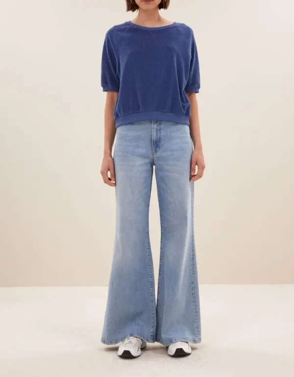 By Bar Neva Slub Top Estate+Blue Best