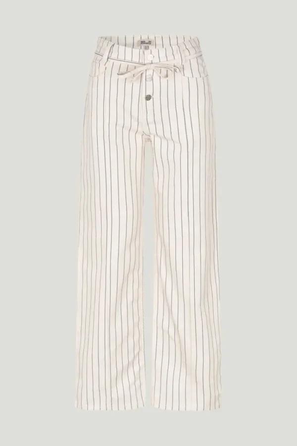 Baum und Pferdgarten Ninia Pants White+Sand+Pinstripe Outlet