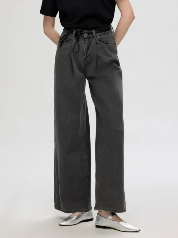 Selected Femme Olivia Jeans Grey+Denim Fashion