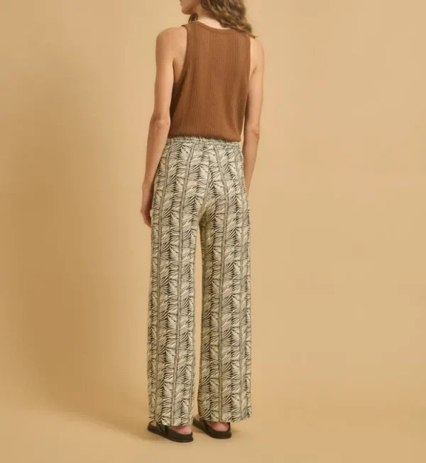 Diega Pantero Pantalon Ecru+Noir Best