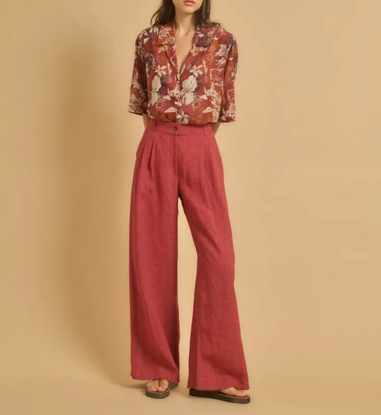 pavano_pants_2.webp Diega Pavano Pants Framboise Discount