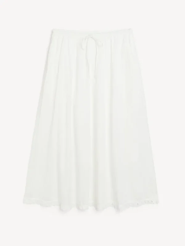 By Malene Birger Pheobes Skirt Soft+White Sale