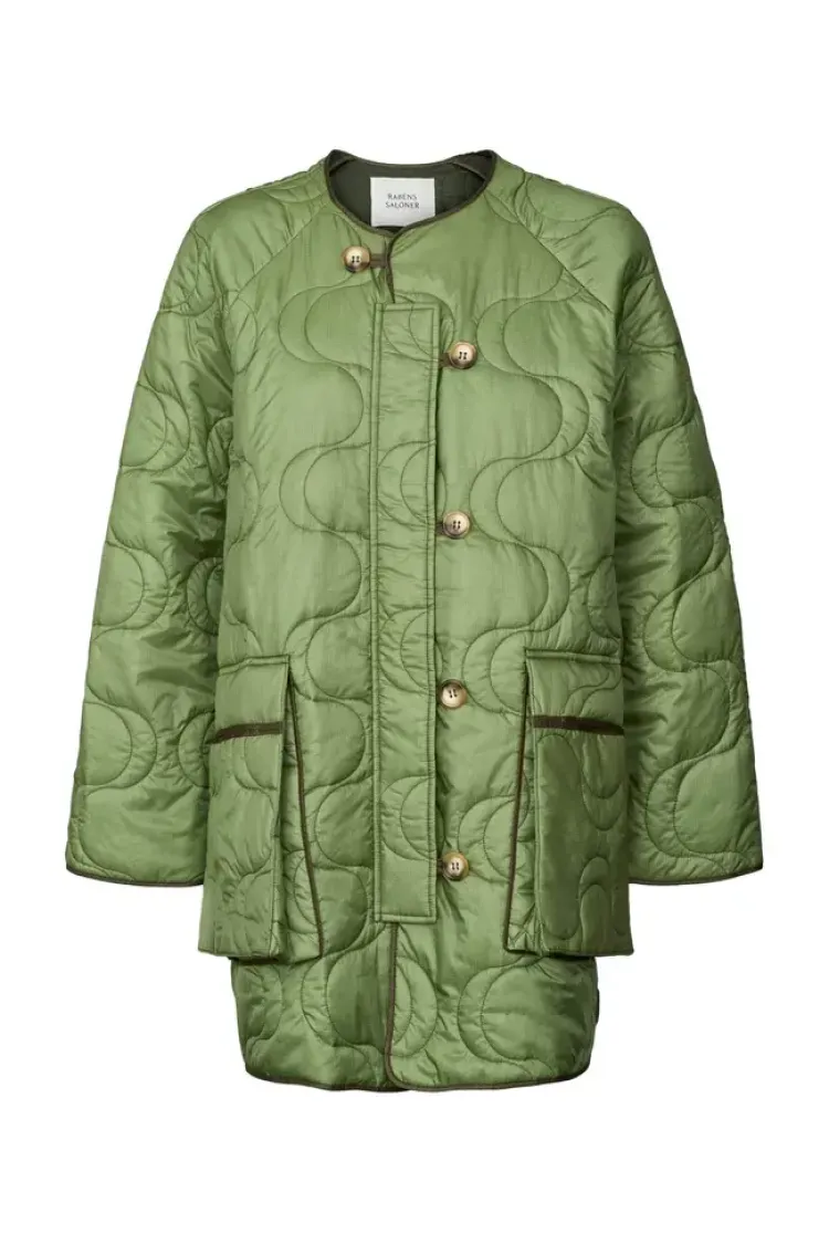 rahlin_jacket_0.webp Rabens saloner Rahlin Jacket Stone+Green Discount