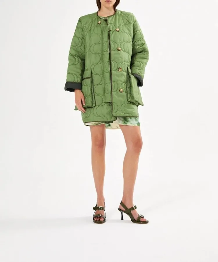 rahlin_jacket_1.webp Rabens saloner Rahlin Jacket Stone+Green Discount