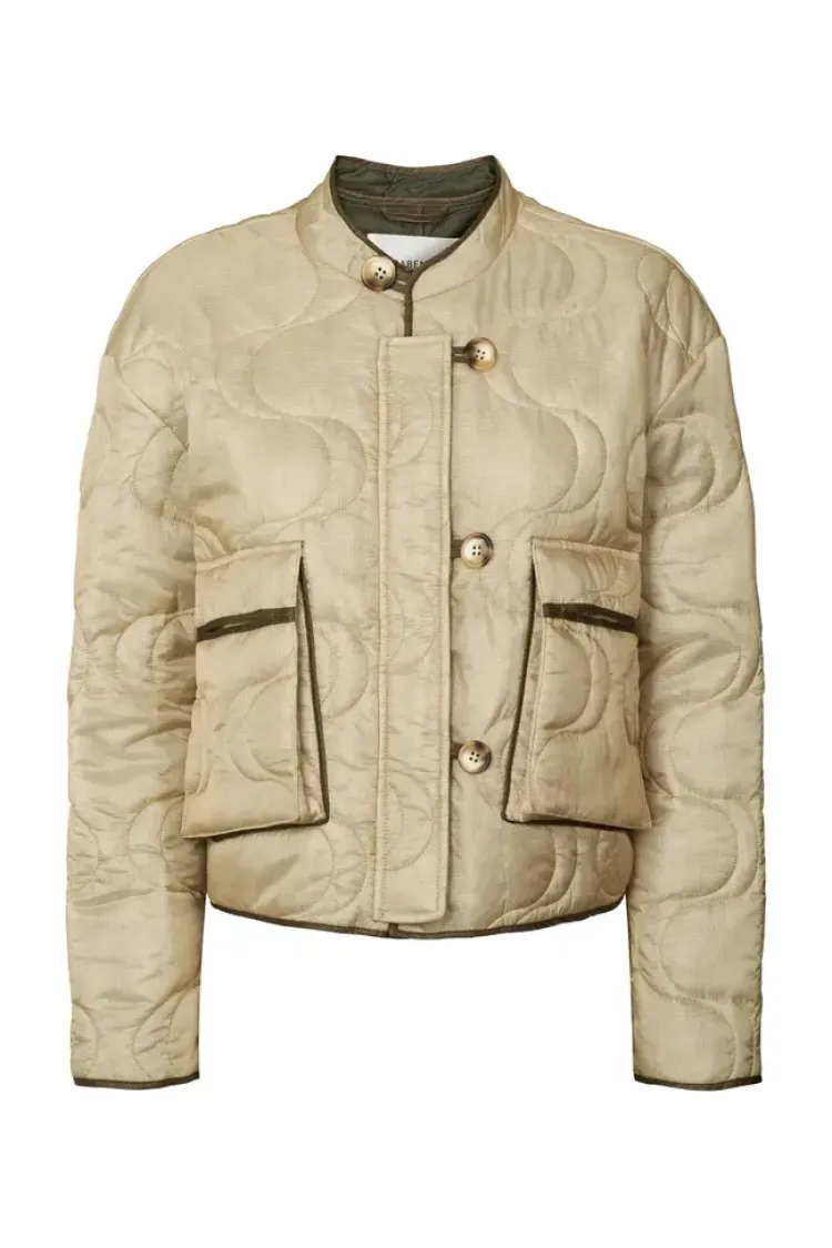 raisa_jacket_2.webp Rabens saloner Raisa Jacket Sand Discount
