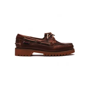 Sebago Ranger Waxy Loafer Brown+Gum Clearance
