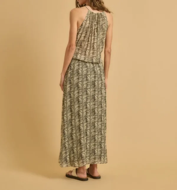 Diega Ranzia Dress Ecru+Noir Clearance