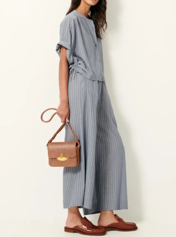 Sessun Reva Blouse Chambray+Blue Fashion