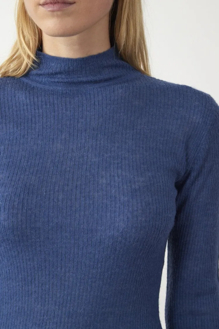 ribalba_pullover_2.webp Rue Blanche Ribalba Pullover Blue Clearance