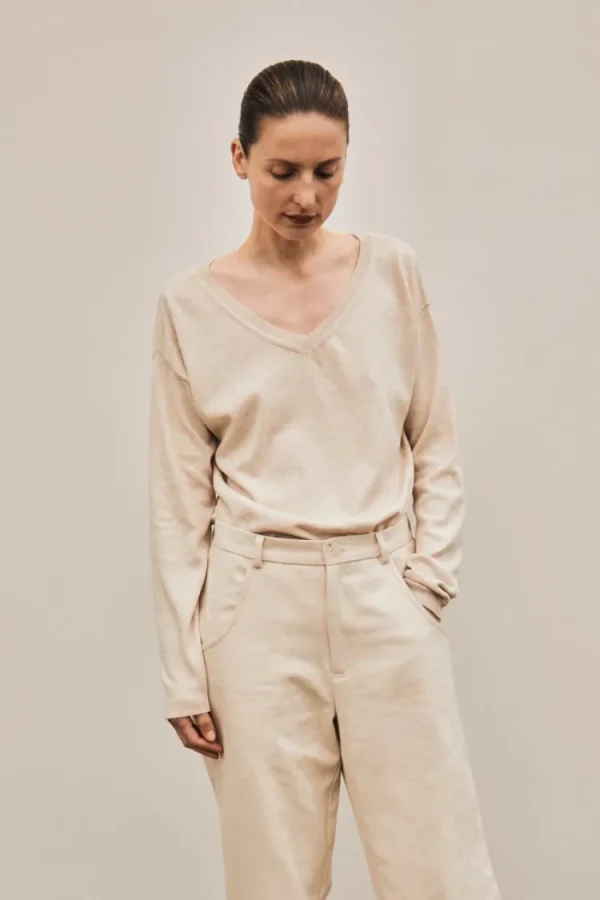 Gris Rousseau Reversible Knit Neutro Outlet