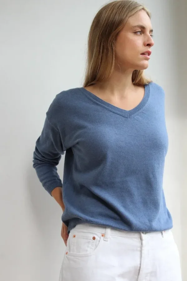 Gris Rousseau Reversible Knit Denim Best