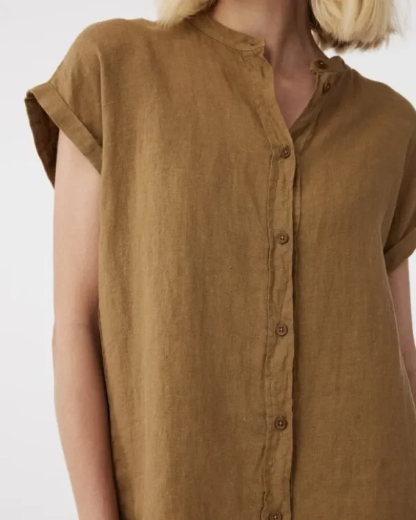 Knit-ted Rumi Blouse Camel Hot