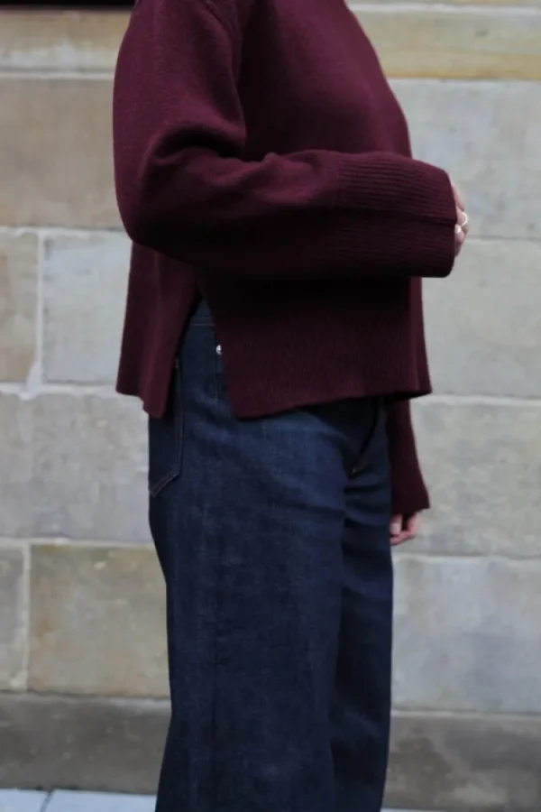 Gris Sartre Sweater Burgundy Sale