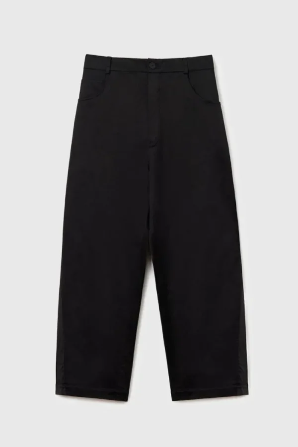 Cordera Satin Straight Pants Black Best