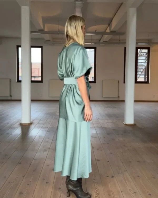 Sea Me Happy Scarlett Skirt Sage+Green Discount