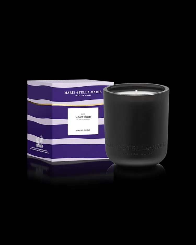 scented_candle_violet_mus_0.webp Marie Stella Maris Scented Candle Violet Muse New