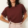 Sessun Serge Shirt Burgundy Online