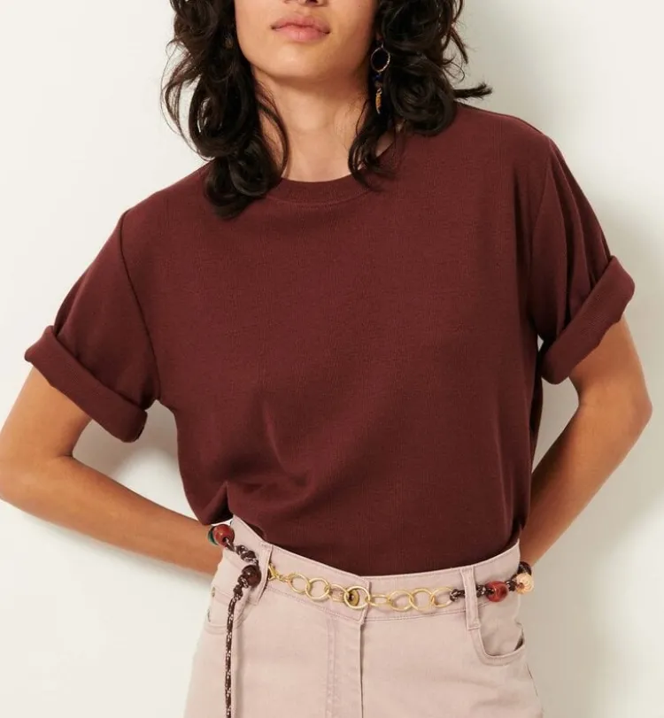 serge_shirt_0.webp Sessun Serge Shirt Burgundy Online