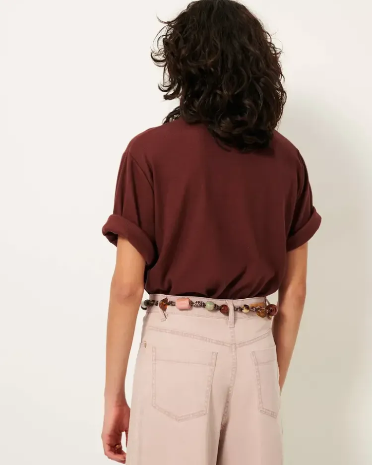 serge_shirt_3.webp Sessun Serge Shirt Burgundy Online