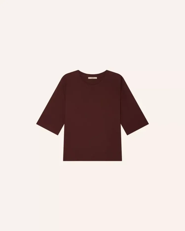 serge_shirt_5.webp Sessun Serge Shirt Burgundy Online
