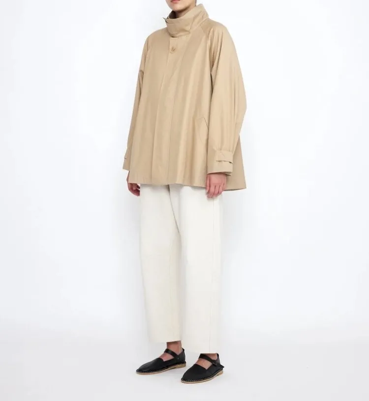 short_spring_trench_4.webp 7115 Short Spring Trench Tan+Beige Clearance