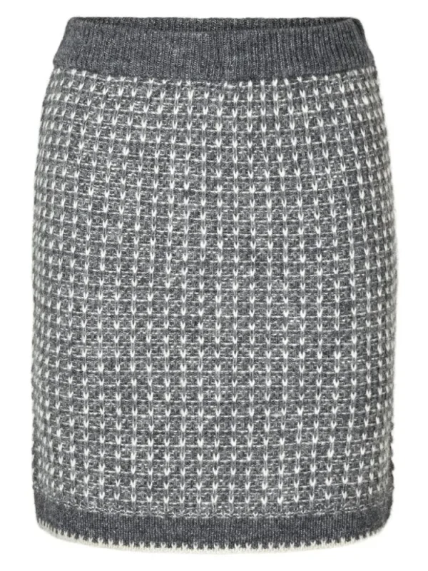 Selected Femme Sine Short Skirt Volcanic+ash+detail+birch Online