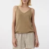 Knit-ted Soof Top Khaki Clearance