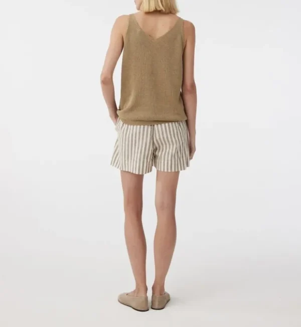 Knit-ted Soof Top Khaki Clearance