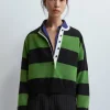 Cordera Striped Polo Sweater Sale