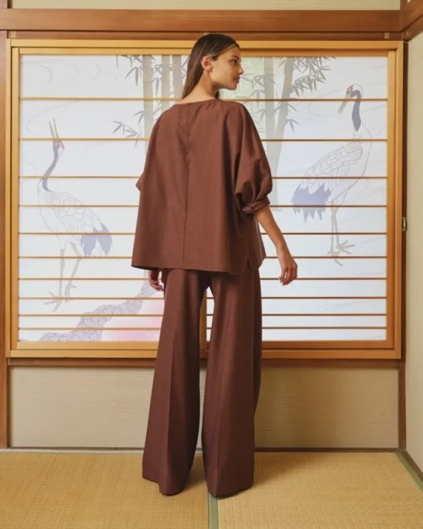 Sea Me Happy Super Woody Pants Cacao Hot