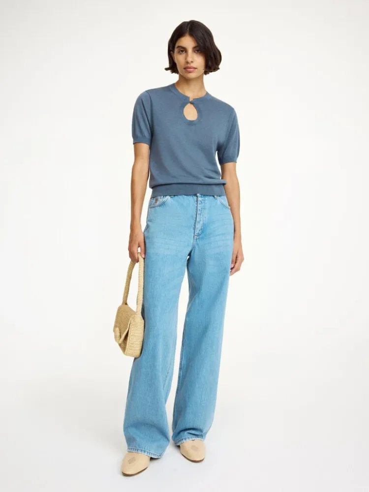 tala_top_1.webp By Malene Birger Tala Top Grissaille Outlet