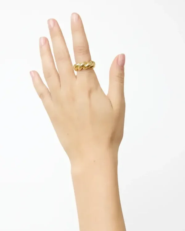 Lie Studio The Christine Ring Gold Hot