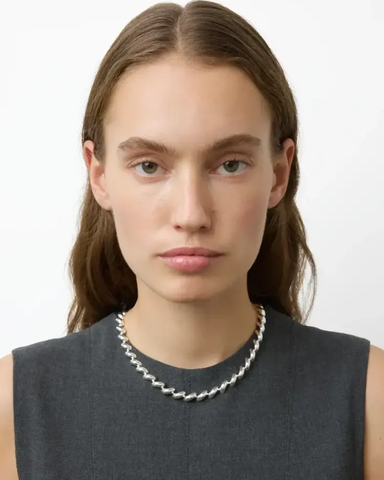 the_edith_necklace_silver_0.webp Lie Studio The Edith Necklace Silver Discount