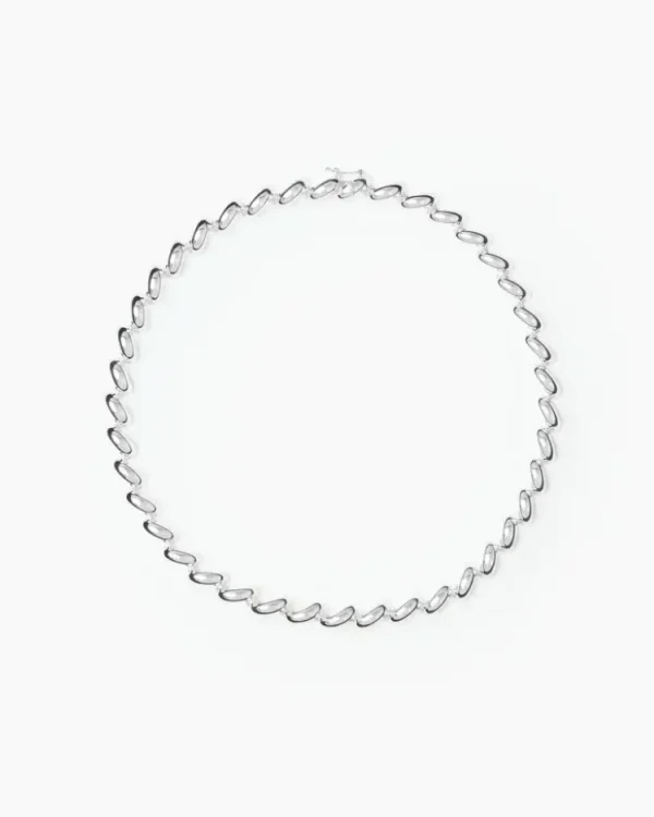 Lie Studio The Edith Necklace Silver Discount