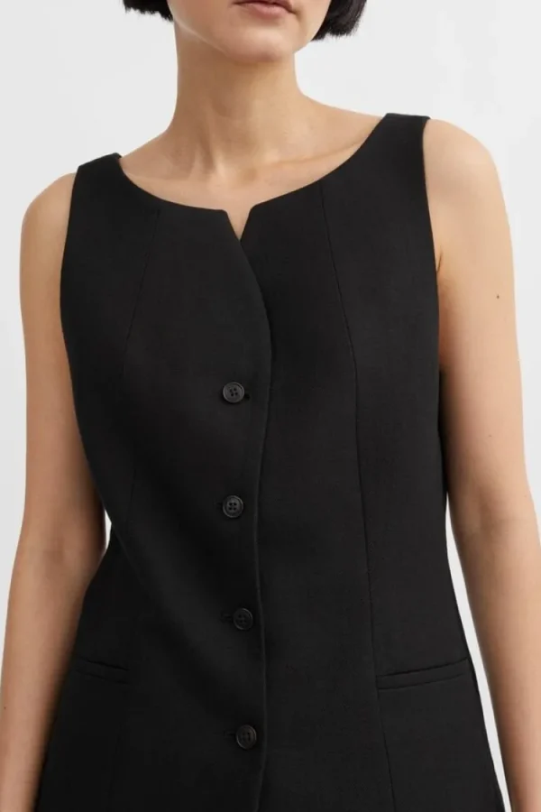 Skall Studio Toni Waistcoat Black Online