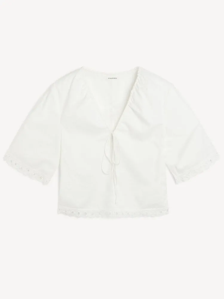 ulrikke_top_1-1.webp By Malene Birger Ulrikke Top Soft+White Clearance