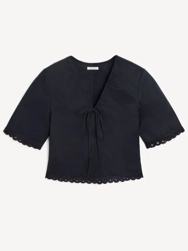 By Malene Birger Ulrikke Top Black Clearance