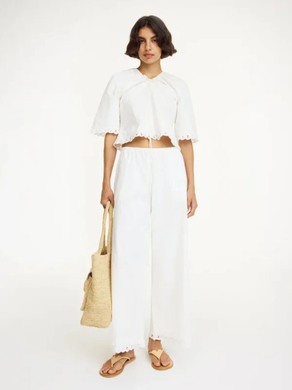 By Malene Birger Ulrikke Top Soft+White Clearance