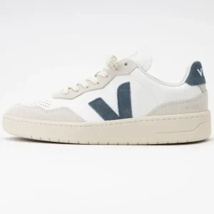 Veja V-90 Leather Sneakers Extra+White+California Sale