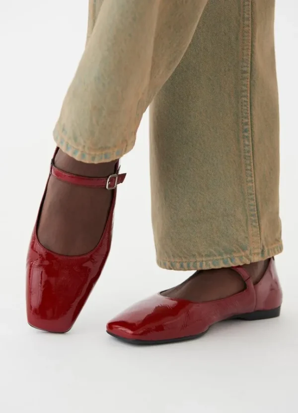 Vagabond Shoemakers Delia Loafer Red Dark+Red Outlet
