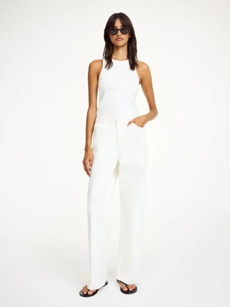 vinola_jeans_0.webp By Malene Birger Vinola Jeans Soft+White Outlet