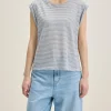 Bellerose Vlyn T-Shirt Stripe+D Discount