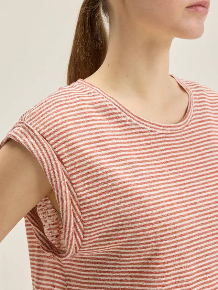 vlyn_tshirt_1-1.webp Bellerose Vlyn T-Shirt Stripe+C Fashion