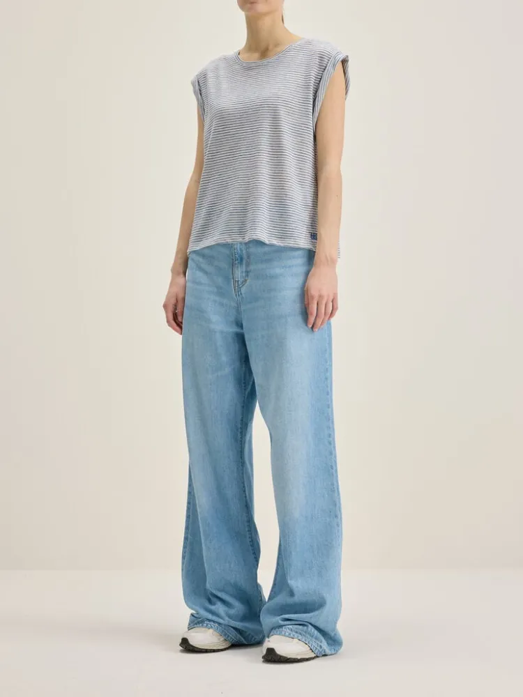 vlyn_tshirt_2.webp Bellerose Vlyn T-Shirt Stripe+D Discount