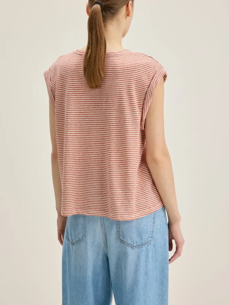 vlyn_tshirt_3-1.webp Bellerose Vlyn T-Shirt Stripe+C Fashion