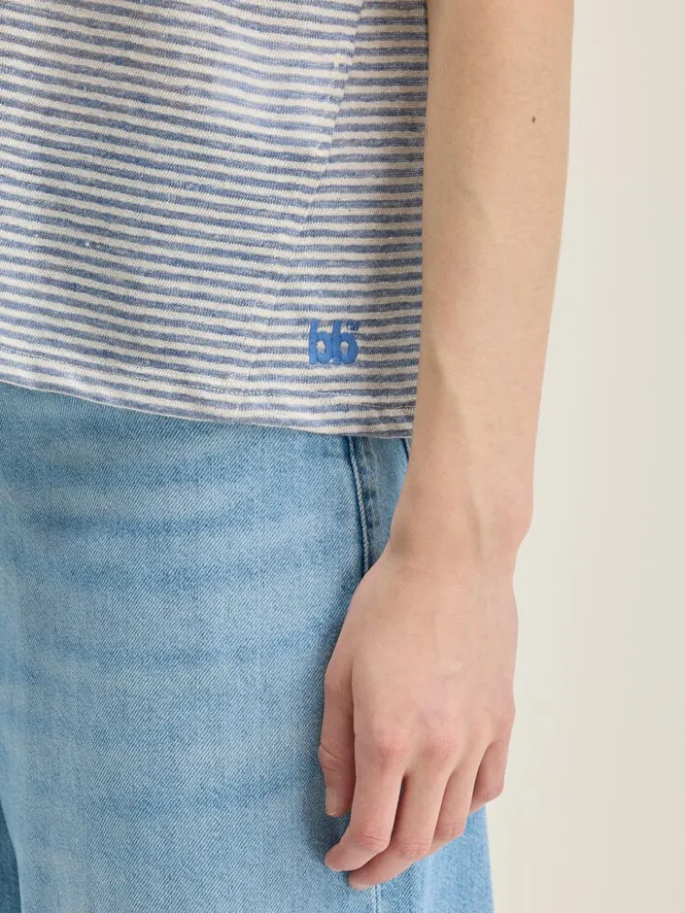 vlyn_tshirt_3.webp Bellerose Vlyn T-Shirt Stripe+D Discount