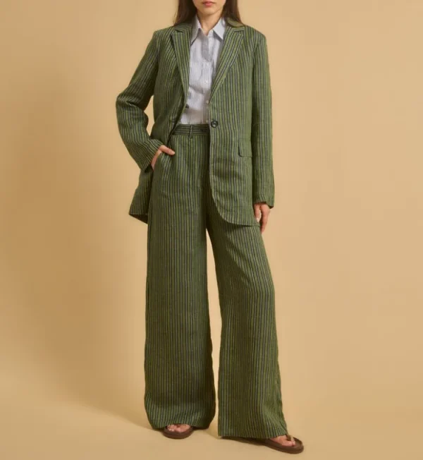 Diega Vouzieto Jacket Vert+Marine New