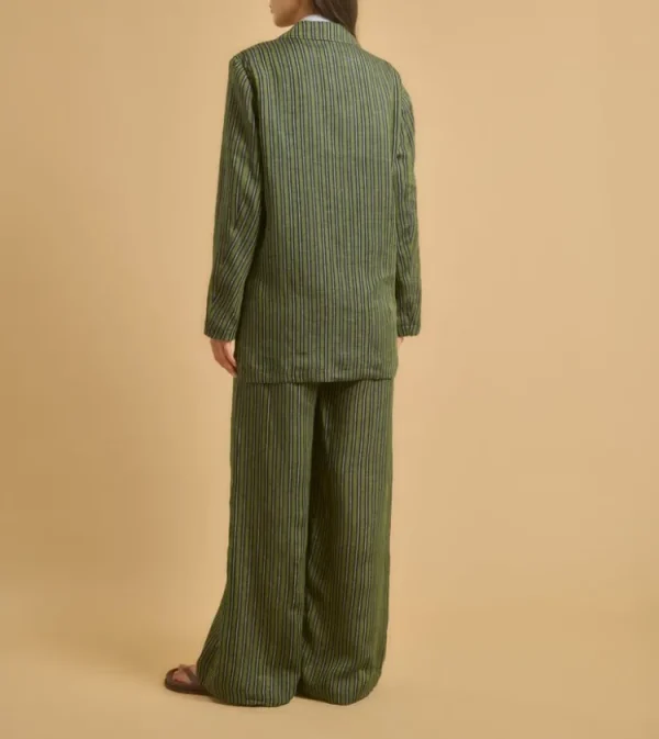 Diega Vouzieto Jacket Vert+Marine New