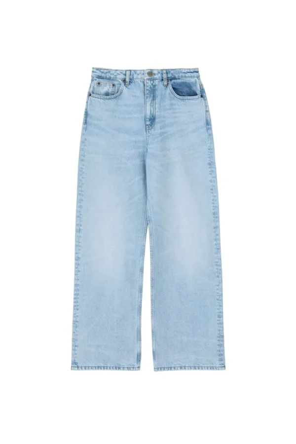 Skall Studio Willow Wide Jeans Worn+Light+Blue Best
